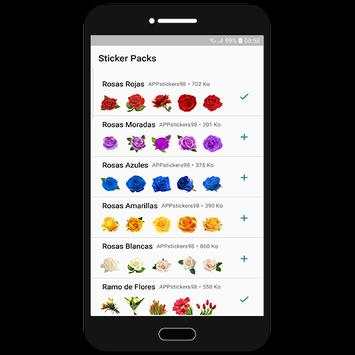 Roses Stickers screenshot 5