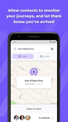 Personal Security & Travel Safety App - UrSafe screenshot 2