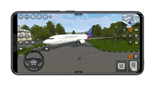 Mod Bussid Pesawat Sriwijaya screenshot 1