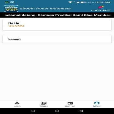 SBOBET VIP Betting TIPS ( Bola - Togel ) screenshot 5