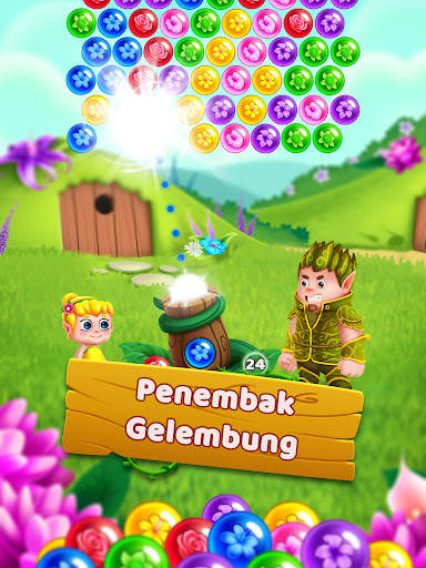 Bubble Shooter-Permainan Bunga screenshot 15