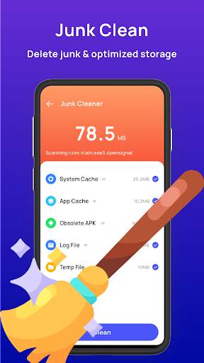 Keep Clean-Junk Clean Master screenshot 1