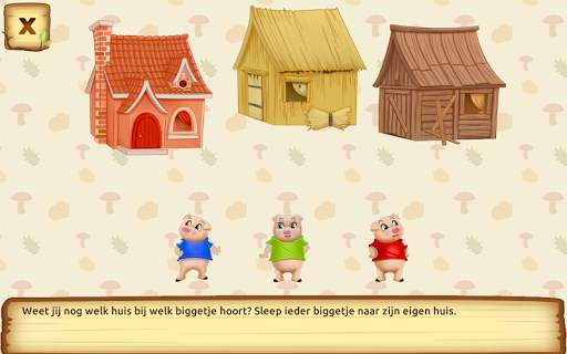 De wolf en de 3 biggetjes Free screenshot 8
