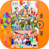 Birthday Video Album Maker icon