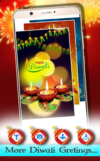 Diwali Video Maker: photo frames and Greetings screenshot 2