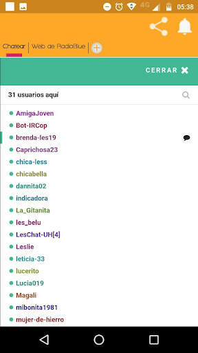 Chat lesbico screenshot 2