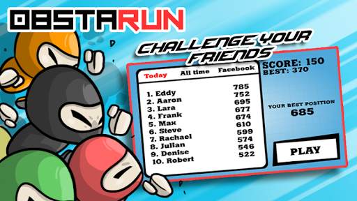 Obstarun Endless Running Game screenshot 3