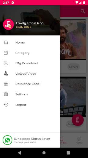 Lovely Status App screenshot 3