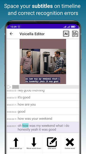 Voicella - automatic video subtitles and captions screenshot 5