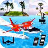 Idrovolante acqua Volo 3D icon