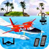 Idrovolante acqua Volo 3D