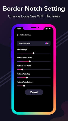 Edge Lighting Colors - Border Light Live Wallpaper screenshot 3