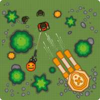 Zombie Battle Royale : 2D Tower Defense Online logo