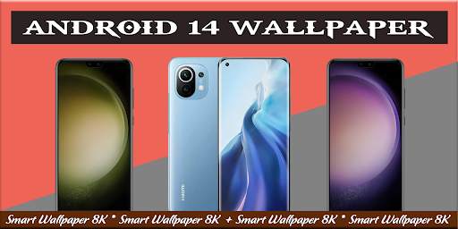 Android 14 Launcher Wallpaper screenshot 1