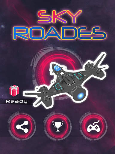 Sky Roads 3D -  Galaxy Legend Sparrow Ships Racing screenshot 8