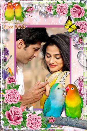 Love Bird Photo Frames स्क्रीनशॉट 6