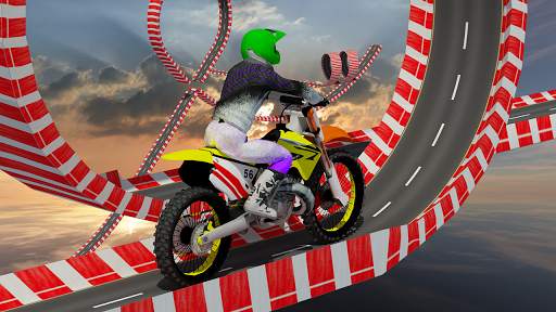 Stunt Bike Impossible Tracks-Race Moto Drive Game screenshot 5