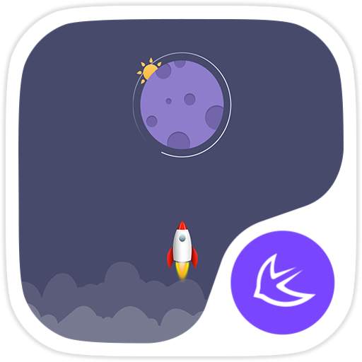 moon-APUS Launcher theme 595.0.1001