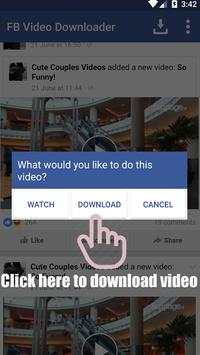 video downloader for facebook yy screenshot 3