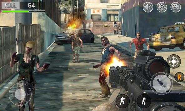 Zombie Hunter Dead Target Shooting King 3D screenshot 1