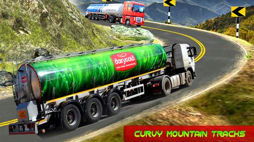 Hill Oil Tanker Truck Transport Driving Simulator screenshot 4