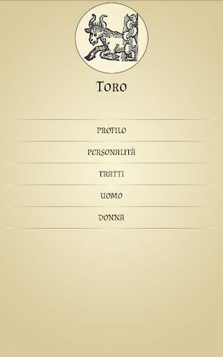 Profilo zodiacale e oroscopo screenshot 2