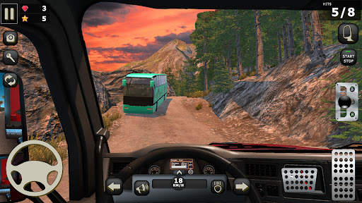 Coach Bus Driving Simulator screenshot 2
