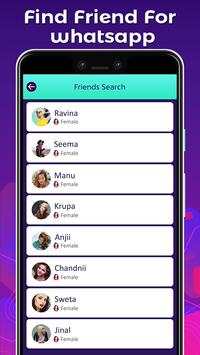 Friend Search For Whatsapp screenshot 4