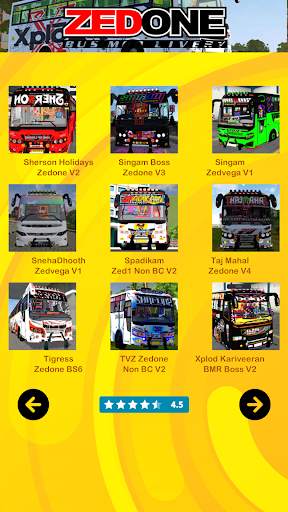 Zedone Bus Mods Livery App screenshot 7