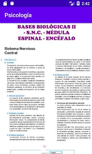 Psicología Preuniversitario screenshot 6