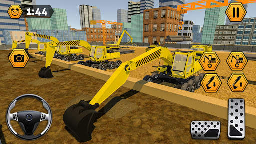 City Pipeline Dig In Simulator: 3D Construction screenshot 1