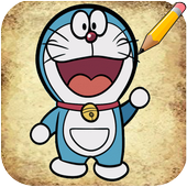 ikon How to Draw Doraemon Characters
