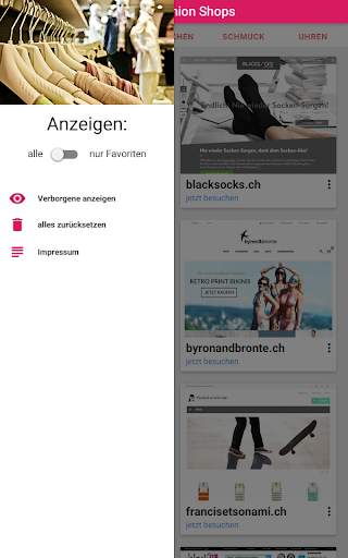 Mode Shops Schweiz - Shopping screenshot 6