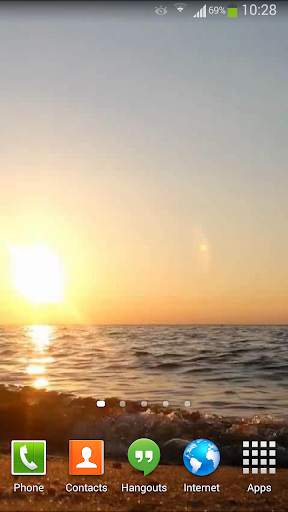 Sunset Ocean Live Wallpaper 5 screenshot 5