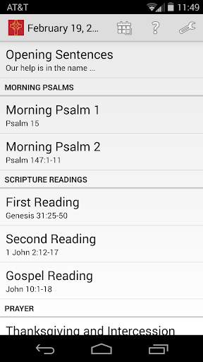 Daily Prayer PC(USA) screenshot 2