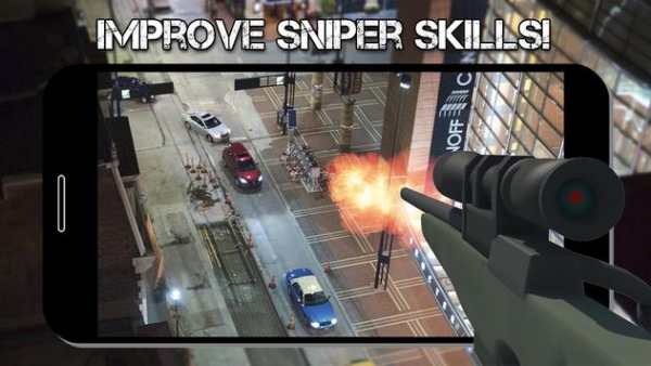 FPS sniper rifle camera gun simulator screenshot 1