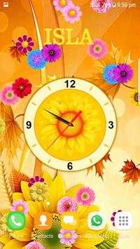 Floral Clocks - 3D Live Wallpapers screenshot 6