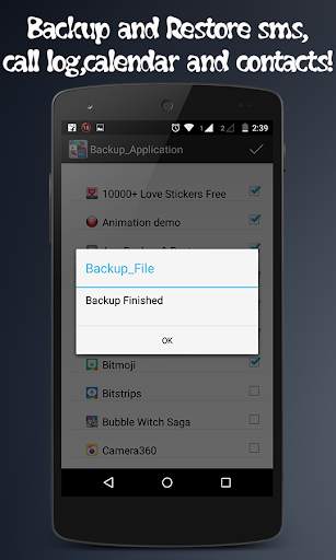 App Backup Free screenshot 2