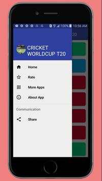 Cricket Worldcup T20 स्क्रीनशॉट 2