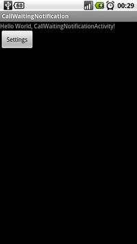 Call Wait Vibrate screenshot 1