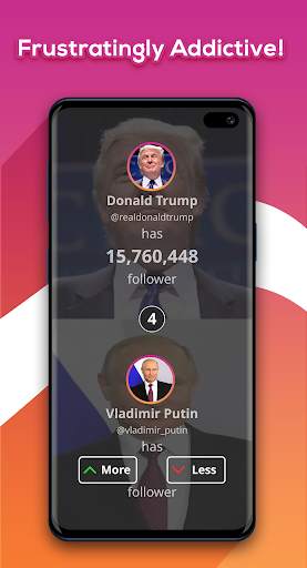 Higher Lower Game for Instagram screenshot 3