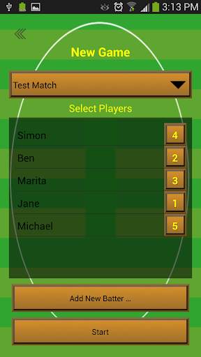 Cricket on the Go screenshot 2