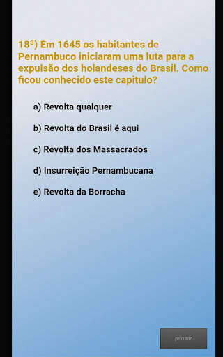 QQB- Quiz Quebra Bloco - Tema: História do Brasil screenshot 4