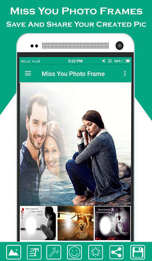 Miss You Photo Frame screenshot 2