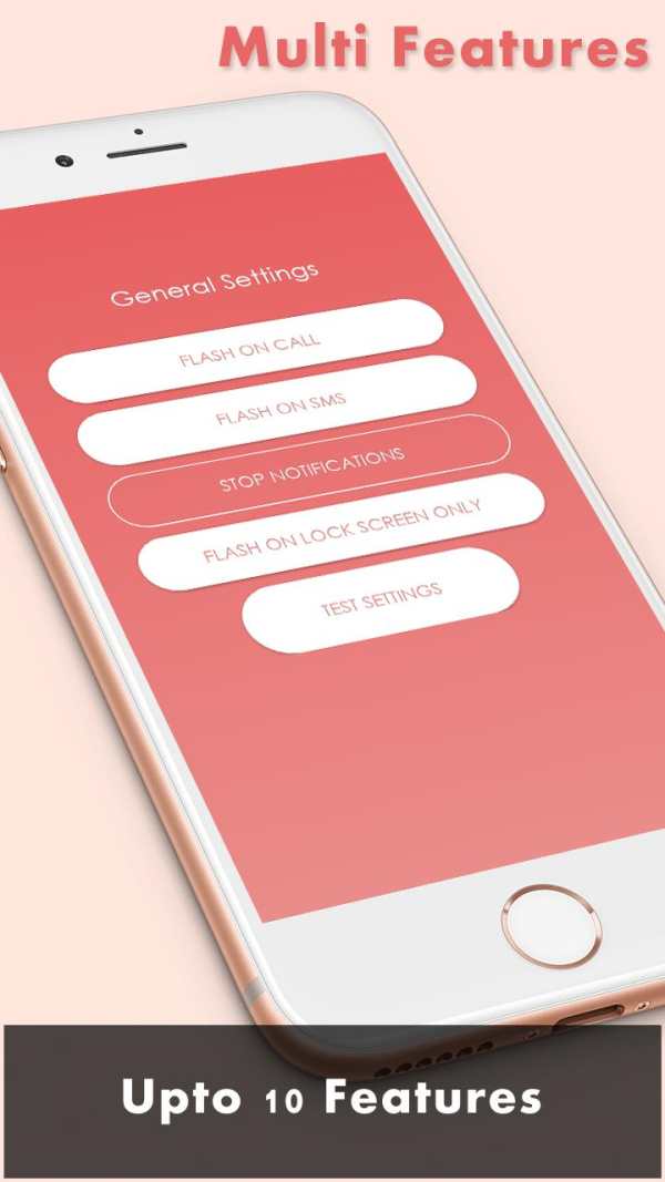 Free Automatic Brightest flash on call and SMS screenshot 2