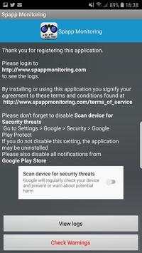 Spapp monitoring screenshot 2