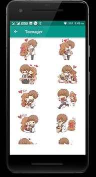 Love Chat Sticker For WhatsApp screenshot 2