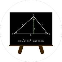 Triangle Calculator - Real-time drawings on 9Apps