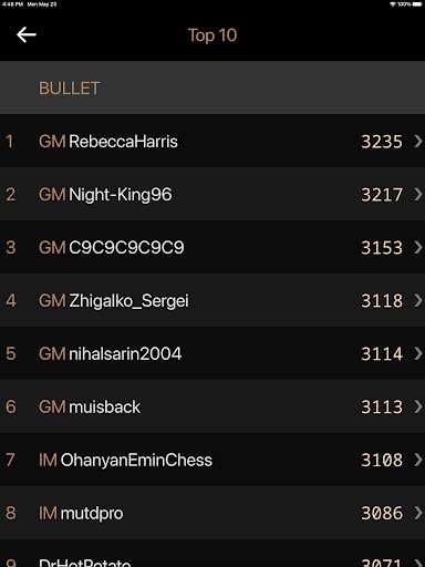 Lite lichess - Online Chess screenshot 11