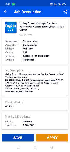Paybox Job - Work From Home, Online Work Search screenshot 6